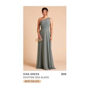 Birdy Grey Bridesmaid Dress in Sea Glass - Size Small. NWT